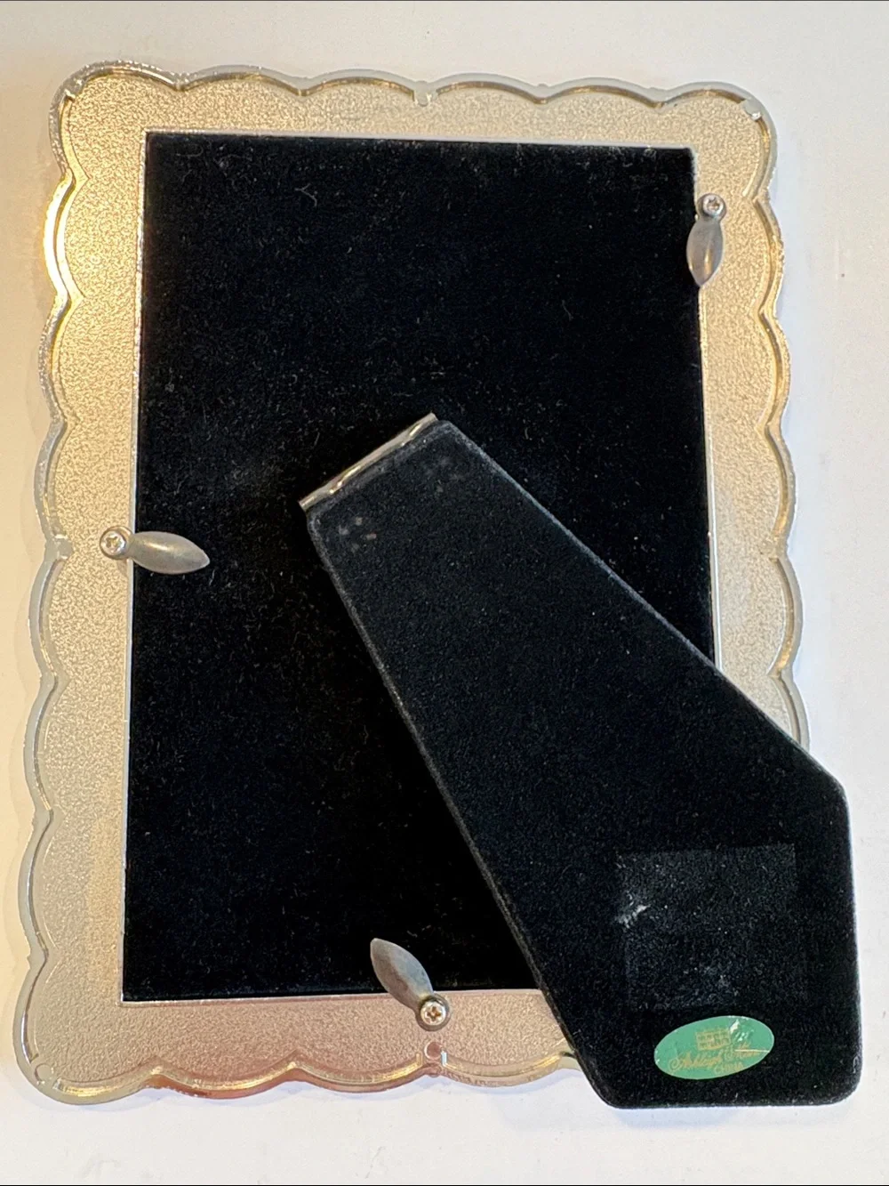 Yellow Scrolled Decorative Picture Frame - Classic Accent